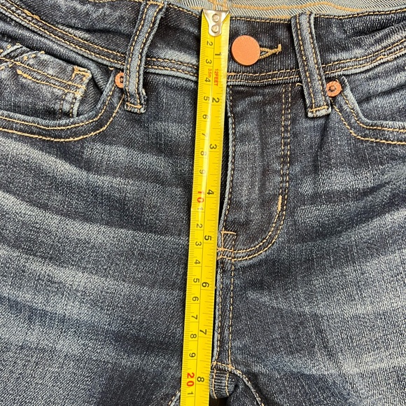 Buckle Black Skinny Jeans Size 23x32 - Picture 5 of 5